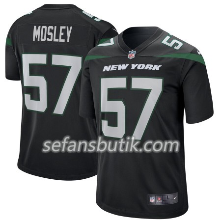New York Jets Tröjor C.J. Mosley 57 Nike Svart - Herr New York Jets Tröjor C.J. Mosley 57 Nike Svart - Herr